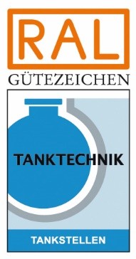 Logo RAL Gütezeichen Tanktechnik - Tankstellen
