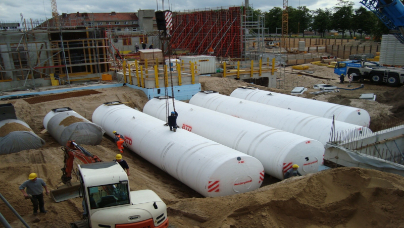 Tankeinlagerung f&uuml;r Forschungslabor